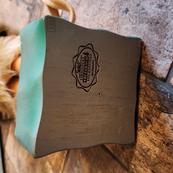 Vintage Steinbach German Handmade Wooden Lion Jungle King Nutcracker IOB Tag - Picture 6 of 8